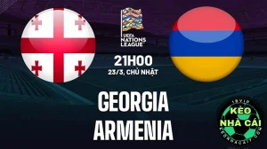Nhận định Georgia vs Armenia 23/3/2025