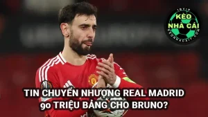 Tin chuyển nhượng Real Madrid muốn có Bruno Fernandes để thay Luka Modric