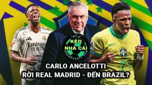 Carlo Ancelotti nên rời Real Madrid và đưa Brazil vô địch World Cup 2026