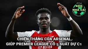 Chiến thắng 3-0 của Arsenal trước Real Madrid giúp Premier League có ít nhất 5 đội dự Champions League 2025/26