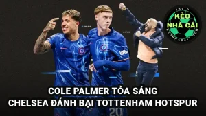 Cole Palmer kiến tạo cho Enzo ghi bàn, Chelsea đánh bại Tottenham Hotspur 1-0