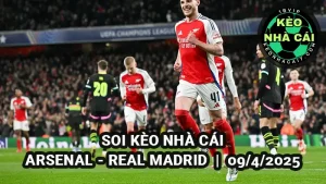 Soi kèo nhà cái Arsenal vs Real Madrid 02h00 ngày 09/4/2025 Champions League