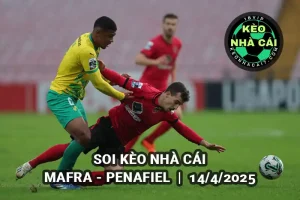 Soi kèo nhà cái Mafra vs Penafiel lúc 22h00 ngày 14/4/2025 - Liga Portugal 2